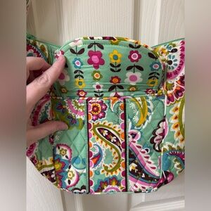 EUC Vera Bradley Clare Crossbody + Zip ID wallet